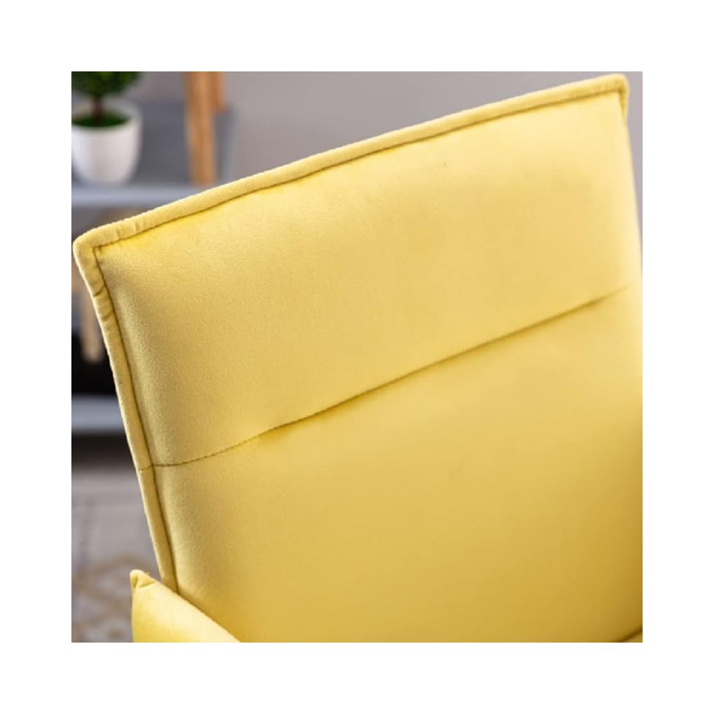 Relax Rocking Chair Velvet Upholstered Rocker Lounge Cushion for Living Room