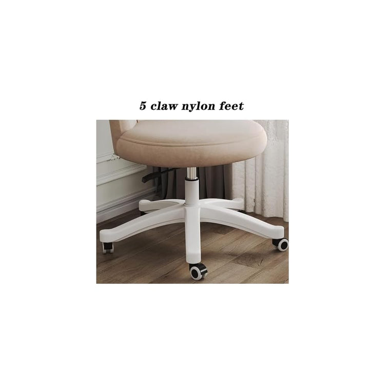 Office Chair Gaming Chair Computer Chair Adjustable Height Swivel Chair,Velvet Upholstered Armchair Modern Tufted Computer Chair,Ergonomic Task Chair for Home and Office Working or Studying (Color :