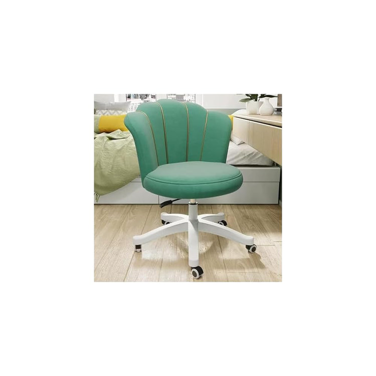 Office Chair Gaming Chair Computer Chair Adjustable Height Swivel Chair,Velvet Upholstered Armchair Modern Tufted Computer Chair,Ergonomic Task Chair for Home and Office Working or Studying (Color :
